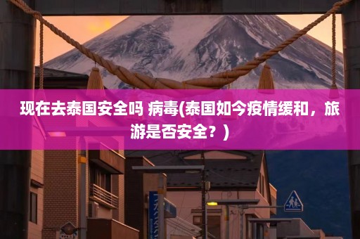 现在去泰国安全吗 病毒(泰国如今疫情缓和，旅游是否安全？)