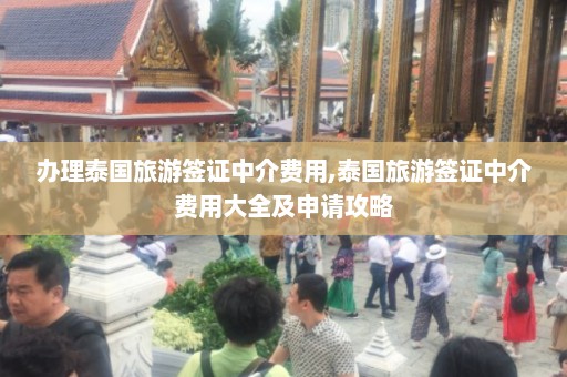 办理泰国旅游签证中介费用,泰国旅游签证中介费用大全及申请攻略  第1张