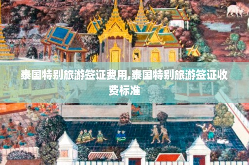 泰国特别旅游签证费用,泰国特别旅游签证收费标准