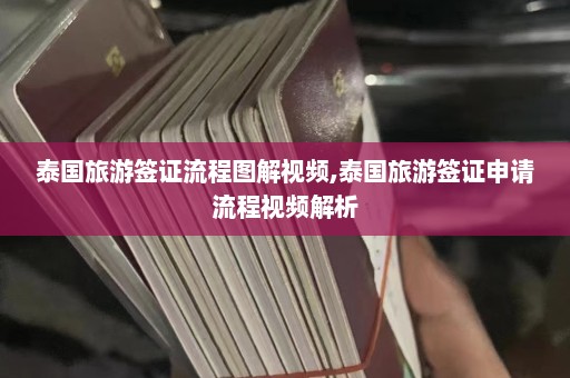 泰国旅游签证流程图解视频,泰国旅游签证申请流程视频解析  第1张