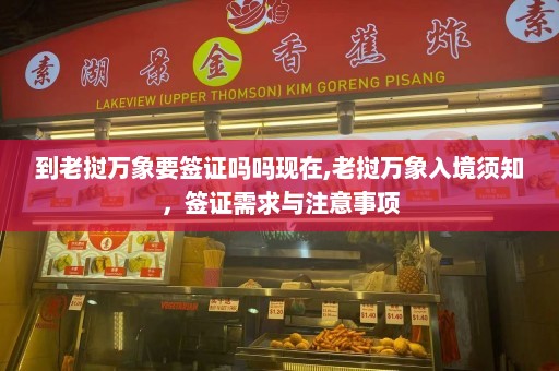 到老挝万象要签证吗吗现在,老挝万象入境须知，签证需求与注意事项