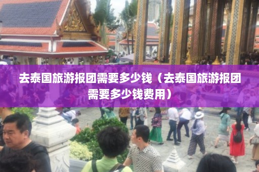 去泰国旅游报团需要多少钱（去泰国旅游报团需要多少钱费用）  第1张