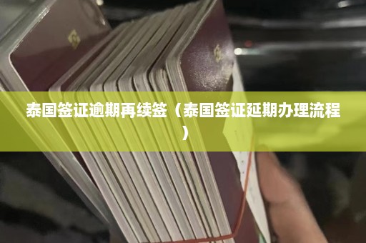 泰国签证逾期再续签（泰国签证延期办理流程）  第1张