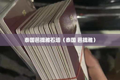 泰国芭提雅石墙（泰国 芭提雅）  第1张