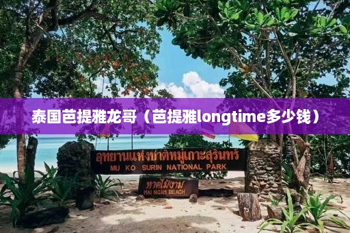 泰国芭提雅龙哥（芭提雅longtime多少钱）