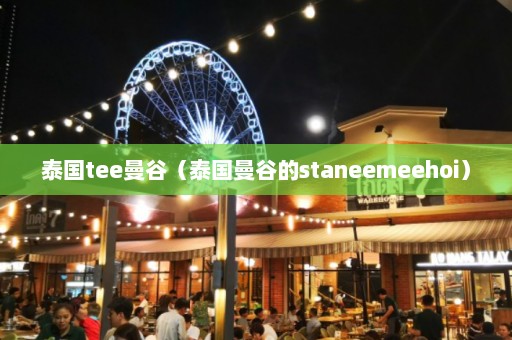 泰国tee曼谷（泰国曼谷的staneemeehoi）