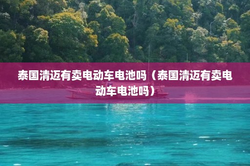 泰国清迈有卖电动车电池吗（泰国清迈有卖电动车电池吗）