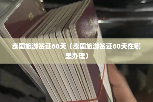 泰国旅游签证60天（泰国旅游签证60天在哪里办理）  第1张