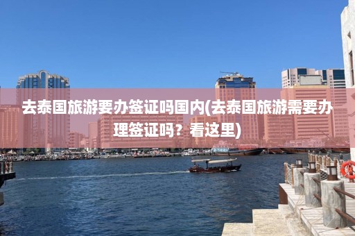 去泰国旅游要办签证吗国内(去泰国旅游需要办理签证吗？看这里)  第1张