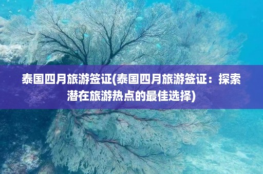 泰国四月旅游签证(泰国四月旅游签证：探索潜在旅游热点的最佳选择)