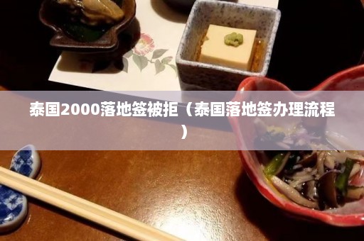 泰国2000落地签被拒（泰国落地签办理流程）