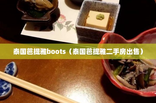 泰国芭提雅boots（泰国芭提雅二手房出售）