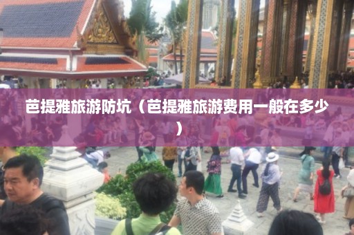 芭提雅旅游防坑（芭提雅旅游费用一般在多少）