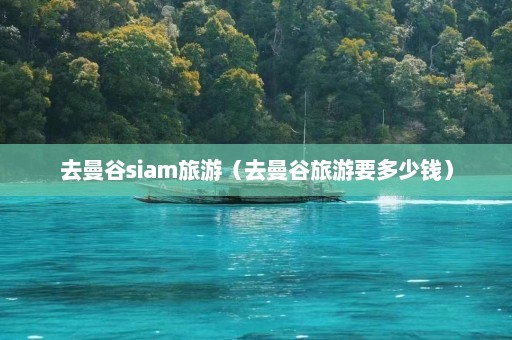 去曼谷siam旅游（去曼谷旅游要多少钱）