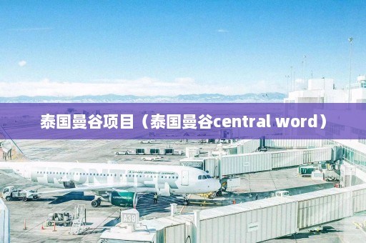 泰国曼谷项目（泰国曼谷central word）