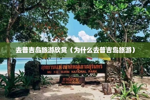 去普吉岛旅游欣赏（为什么去普吉岛旅游）