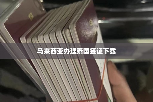 马来西亚办理泰国签证下载  第1张