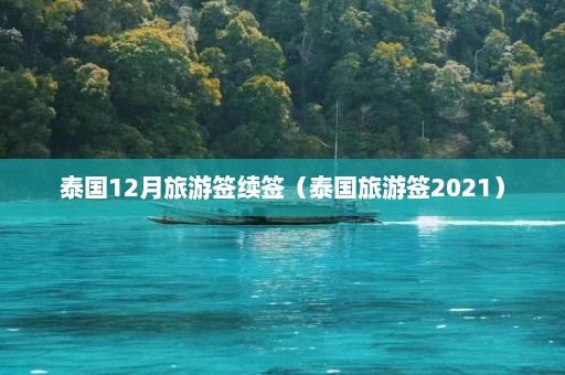 泰国12月旅游签续签（泰国旅游签2021）