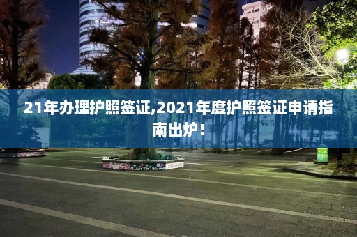 21年办理护照签证,2021年度护照签证申请指南出炉！