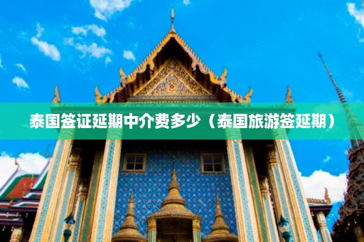 泰国签证延期中介费多少（泰国旅游签延期）  第1张