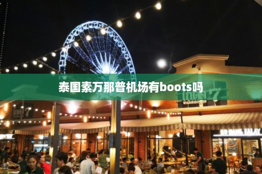 泰国素万那普机场有boots吗