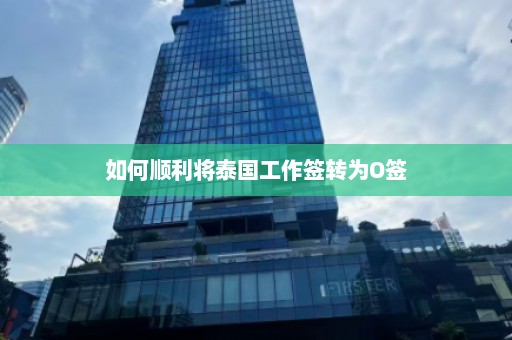 如何顺利将泰国工作签转为O签  第1张