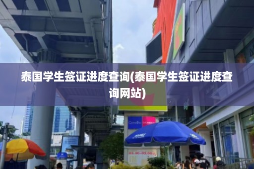 泰国学生签证进度查询(泰国学生签证进度查询网站)