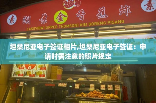 坦桑尼亚电子签证相片,坦桑尼亚电子签证：申请时需注意的照片规定