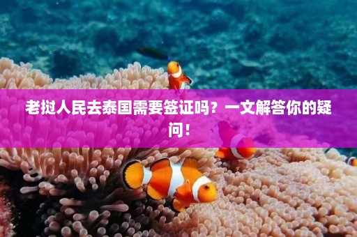 老挝人民去泰国需要签证吗？一文解答你的疑问！