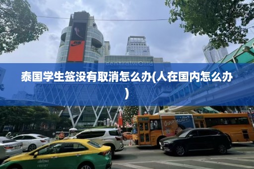 泰国学生签没有取消怎么办(人在国内怎么办)  第1张