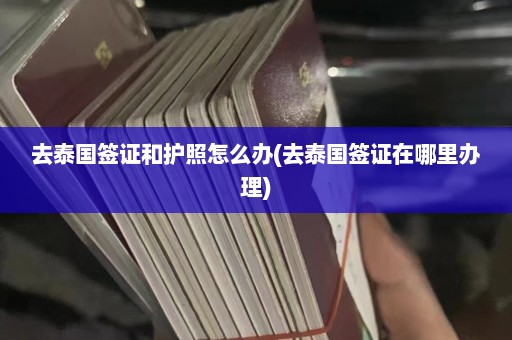 去泰国签证和护照怎么办(去泰国签证在哪里办理)  第1张