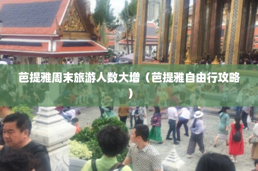 芭提雅周末旅游人数大增（芭提雅自由行攻略）  第1张