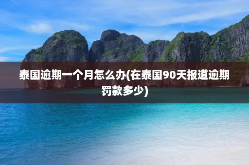 泰国逾期一个月怎么办(在泰国90天报道逾期罚款多少)