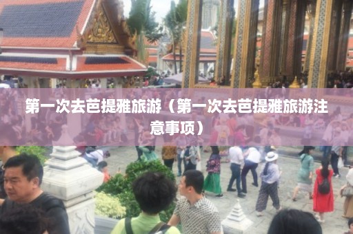 第一次去芭提雅旅游（第一次去芭提雅旅游注意事项）  第1张