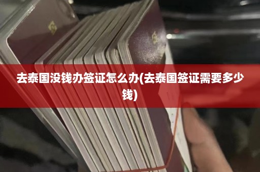 去泰国没钱办签证怎么办(去泰国签证需要多少钱)  第1张