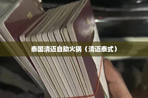 泰国清迈自助火锅（清迈泰式）  第1张