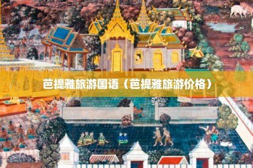 芭提雅旅游国语（芭提雅旅游价格）  第1张