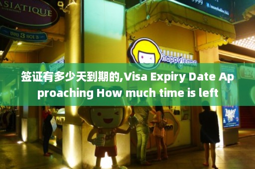 签证有多少天到期的,Visa Expiry Date Approaching How much time is left  第1张