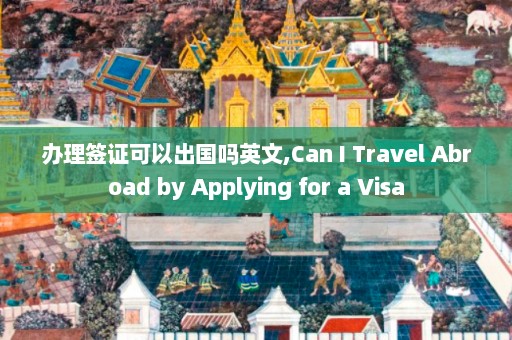 办理签证可以出国吗英文,Can I Travel Abroad by Applying for a Visa  第1张