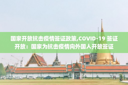 国家开放抗击疫情签证政策,COVID-19 签证开放：国家为抗击疫情向外国人开放签证  第1张