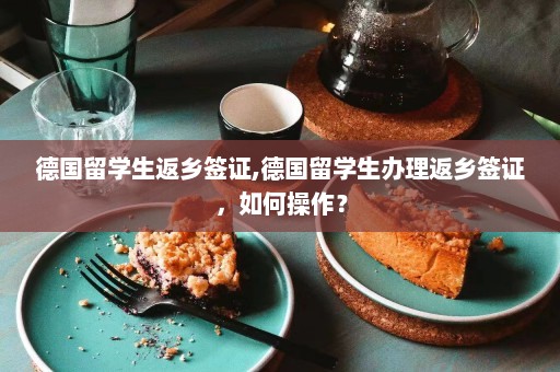 德国留学生返乡签证,德国留学生办理返乡签证，如何操作？