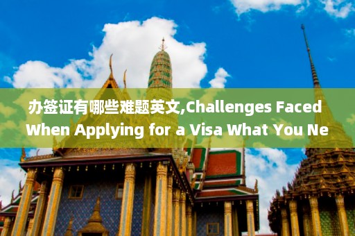 办签证有哪些难题英文,Challenges Faced When Applying for a Visa What You Need to Know  第1张