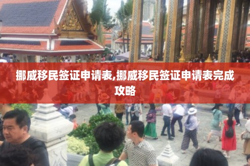 挪威移民签证申请表,挪威移民签证申请表完成攻略