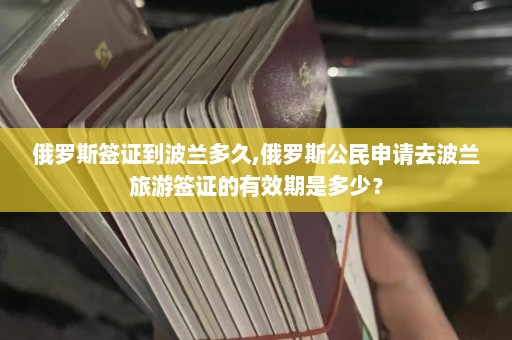 俄罗斯签证到波兰多久,俄罗斯公民申请去波兰旅游签证的有效期是多少？  第1张