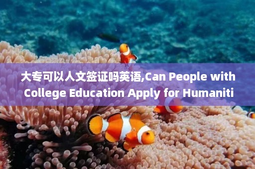 大专可以人文签证吗英语,Can People with College Education Apply for Humanities Visa