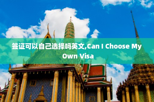 签证可以自己选择吗英文,Can I Choose My Own Visa  第1张