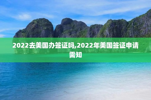 2022去美国办签证吗,2022年美国签证申请需知