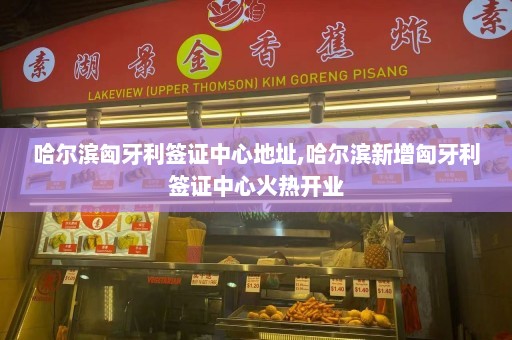 哈尔滨匈牙利签证中心地址,哈尔滨新增匈牙利签证中心火热开业