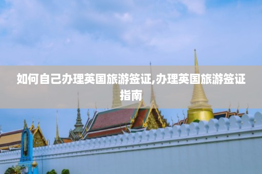 如何自己办理英国旅游签证,办理英国旅游签证指南