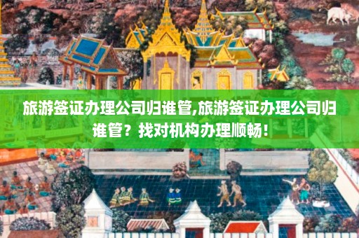 旅游签证办理公司归谁管,旅游签证办理公司归谁管？找对机构办理顺畅！  第1张